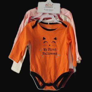 Joyful Moments Baby Girls My First Bodysuits Halloween Christmas Valentine’s Day